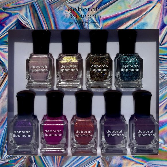 Deborah Lippmann Other - DEBORAH LIPPMANN 9pc DANCE PARTY GEL LAB PRO COLOR NAIL POLISH SET~PRETTY COLORS